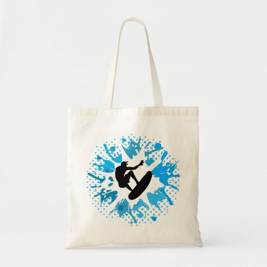 Grunge surfer tote bag (Voorkant)
