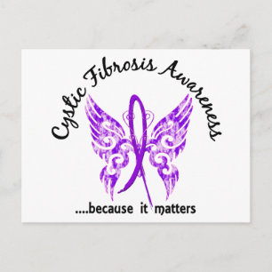 Grunge Tattoo Butterfly 6.1 Cystic fibrosis Briefkaart