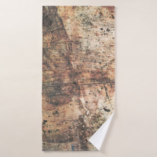 Grunge texture grunge textuurwand badhanddoek