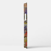 Grunge textured background design met oude torn Case-Mate iPhone case (Achterkant / Rechts)