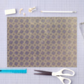Grunge Textured Pattern Abstract Geometric Deco Tissuepapier (Craft)