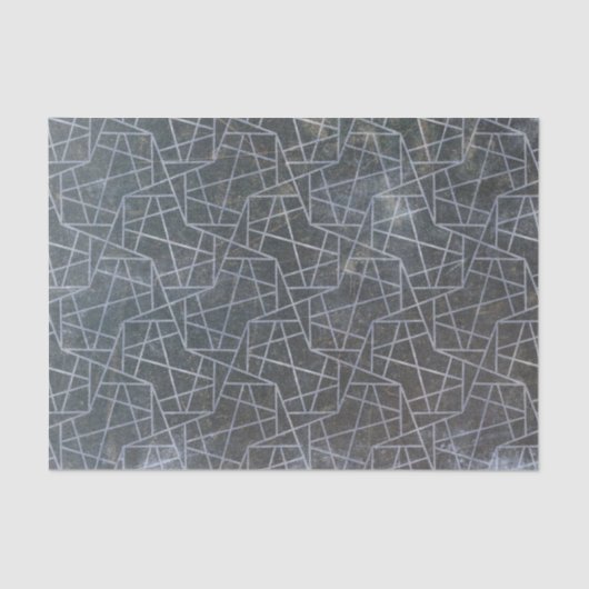 Grunge textuur decoratieve verweerde zilvergrijs tissuepapier (Voorkant)