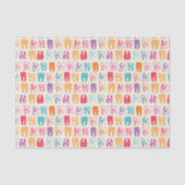 Grunge Tooth Pattern Tissuepapier (Voorkant)