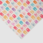 Grunge Tooth Pattern Tissuepapier (Detail)