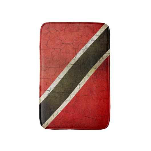 Grunge Trinidad en Tobago Badmat (Voorkant Verticaal)