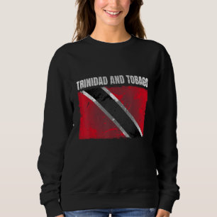 Grunge Trinidad en Tobago print Trinidadian Trui