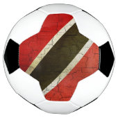 Grunge Trinidad en Tobago Voetbal (Gedraaid)