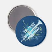 Grunge Trumpet Magnet (Recto/Verso)
