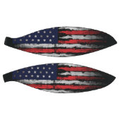 Grunge U.S.A vlag Basketbal (Panelen)