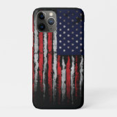 Grunge U.S.A vlag Case-Mate iPhone Case (Achterkant)