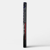 Grunge U.S.A vlag Case-Mate iPhone Case (Achterkant / Links)