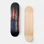 Grunge U.S.A vlag Skateboard (Voorkant)