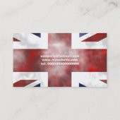 Grunge UK, bedrijfsnaam Visitekaartje (Achterkant)