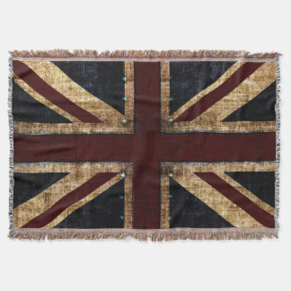 Grunge Union Jack Deken