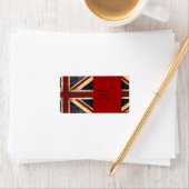 Grunge Union jack label (Insitu)