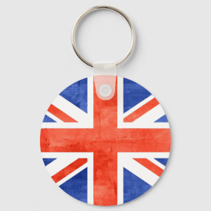 Grunge United Kingdom Flag Sleutelhanger
