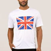 Grunge United Kingdom Flag T-shirt (Voorkant)