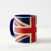 Grunge United Kingdom Flag Union Jack Mok (Voorkant links)