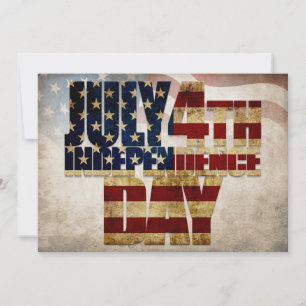 Grunge USA 4 juli Onafhankelijkheids Grafisch