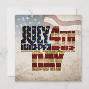 Grunge USA 4 juli Onafhankelijkheids Grafisch