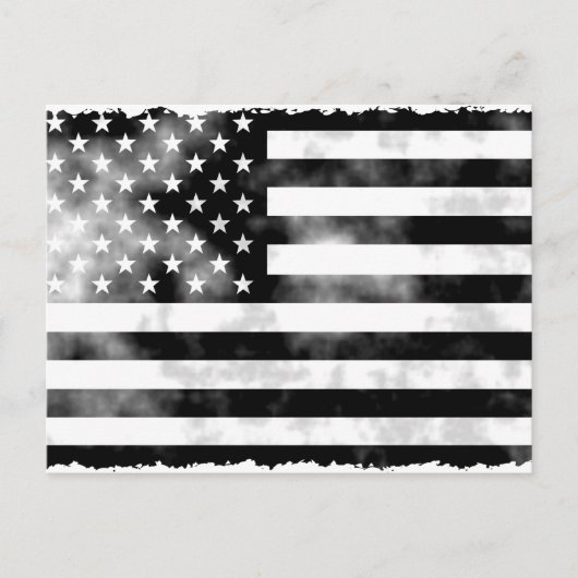 Grunge USA Briefkaart (Voorkant)