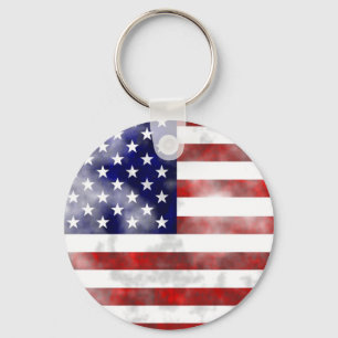 Grunge Usa Sleutelhanger