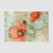 GRUNGE VERSELEEN FLORAL DECOUPAGE TISSUEPAPIER (Voorkant)