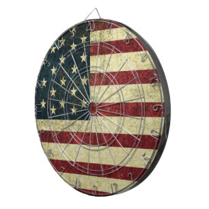 Grunge Vintage Vlag Dartbord
