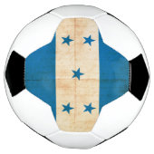 Grunge vlag van Honduras Voetbal (Gedraaid)