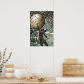 Grunge Volleyball Poster (Keuken)
