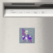 Grunge Wolf Magnet (In Situ (Lave-vaisselle))
