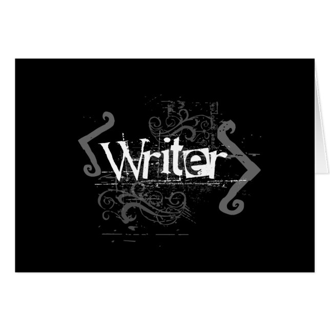 Grunge Writer (Voorkant Horizontaal)