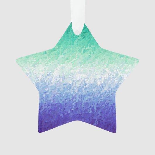 Grungy Abstract MLM Mannen Loving Mannen Pride Fla Ornament (voorkant)