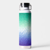 Grungy Abstract MLM Mannen Loving Mannen Pride Fla Waterfles (Achterkant)