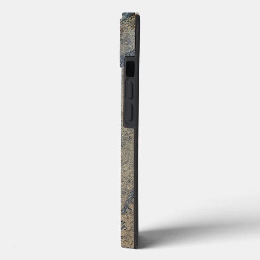 Grungy Abstract Slate Design Case-Mate iPhone Case (Achterkant / Links)