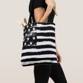Grungy American Flag Tas (Dichtbij)