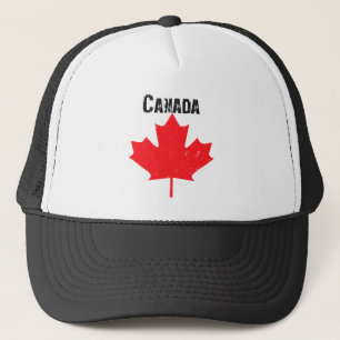 Grungy Canadian Maple Leaf Trucker Pet