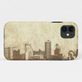 Grungy city background Case-Mate iPhone case (Achterkant (horizontaal))