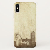 Grungy city background Case-Mate iPhone case (Achterkant)