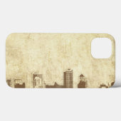 Grungy city background Case-Mate iPhone case (Achterkant (horizontaal))