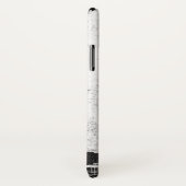 Grungy city background in zwart-wit Case-Mate iPhone case (Achterkant / rechts)