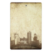 Grungy city background mini klembord (Achterkant)