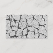 Grungy Cracked Paint Concrete Visitekaartje (Achterkant)