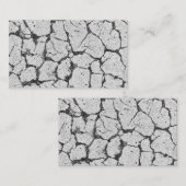 Grungy Cracked Paint Concrete Visitekaartje (Voorkant / Achterkant)
