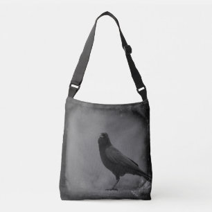 Grungy Crow Crossbody Tas