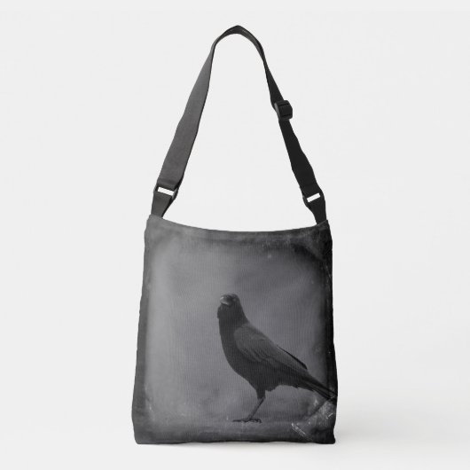 Grungy Crow Crossbody Tas (Voorkant)