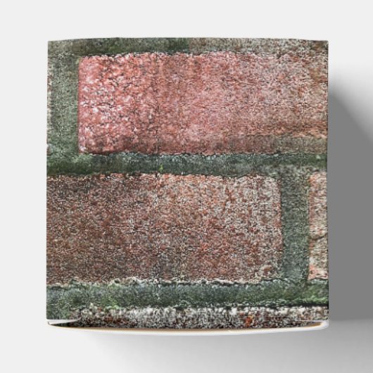 Grungy Dirty Moldy Brick Wall Bedankdoosjes (Bovenkant)