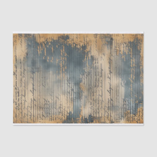  Grungy Distressed Schrijven Perkament No. 1 Tissuepapier
