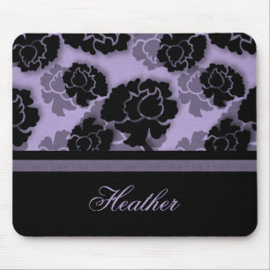 Grungy Floral Decadence Mousepad Muismat
