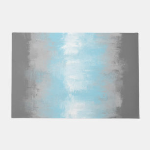 Grungy Glitchy Funky Abstract Demiboy Pride Vlag Deurmat